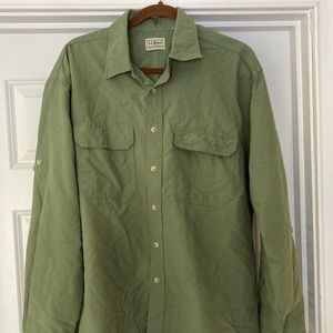 Ll bean fishing shirt